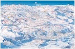 Mapka tras i wyciągów w Lech am Arleberg - kliknij aby powiększyć